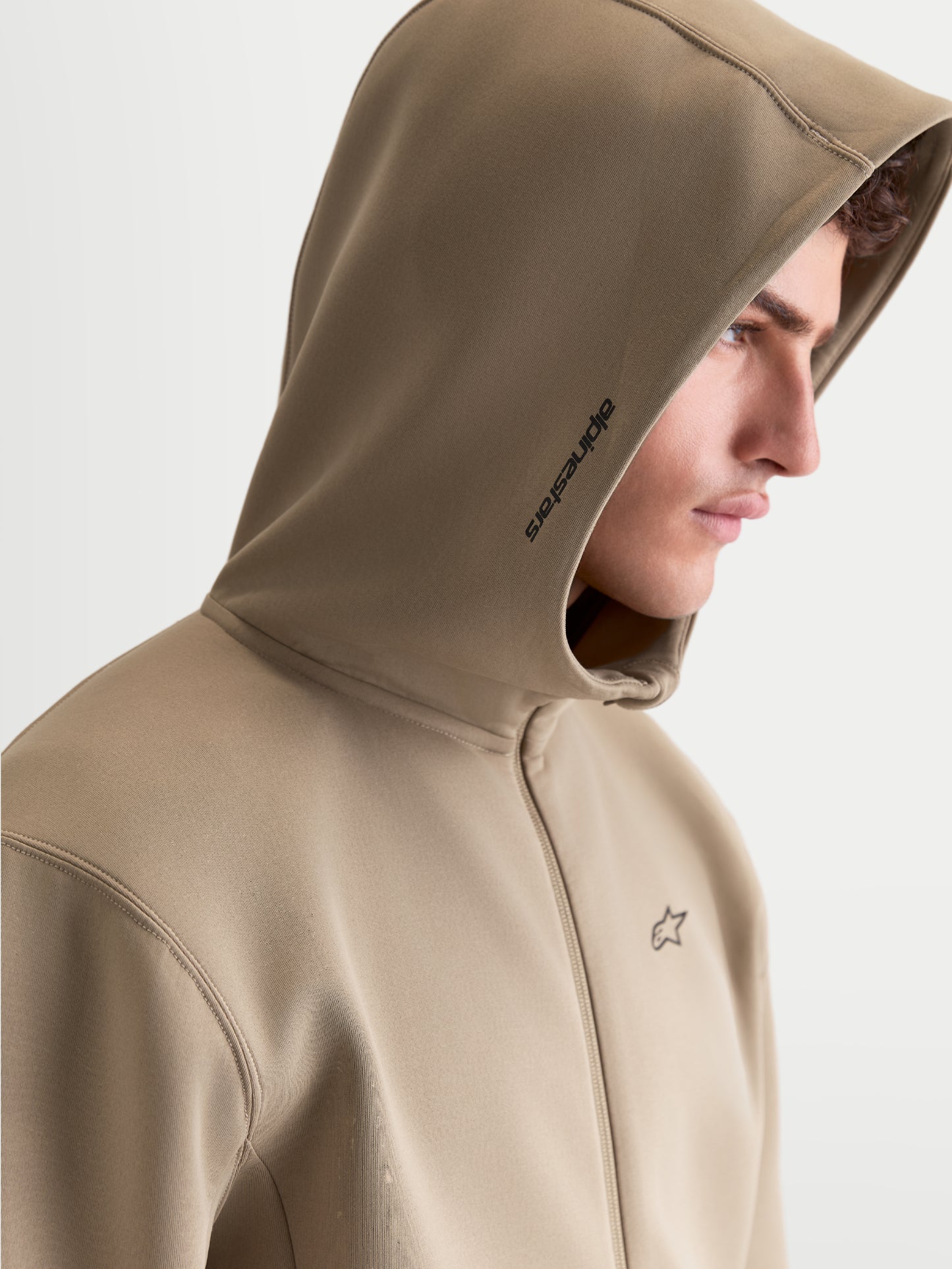 Felpa con cappuccio Alpinestars Cypher - Beige