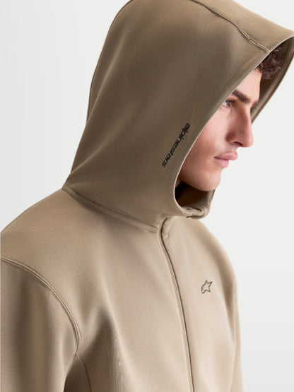 Felpa con cappuccio Alpinestars Cypher - Beige