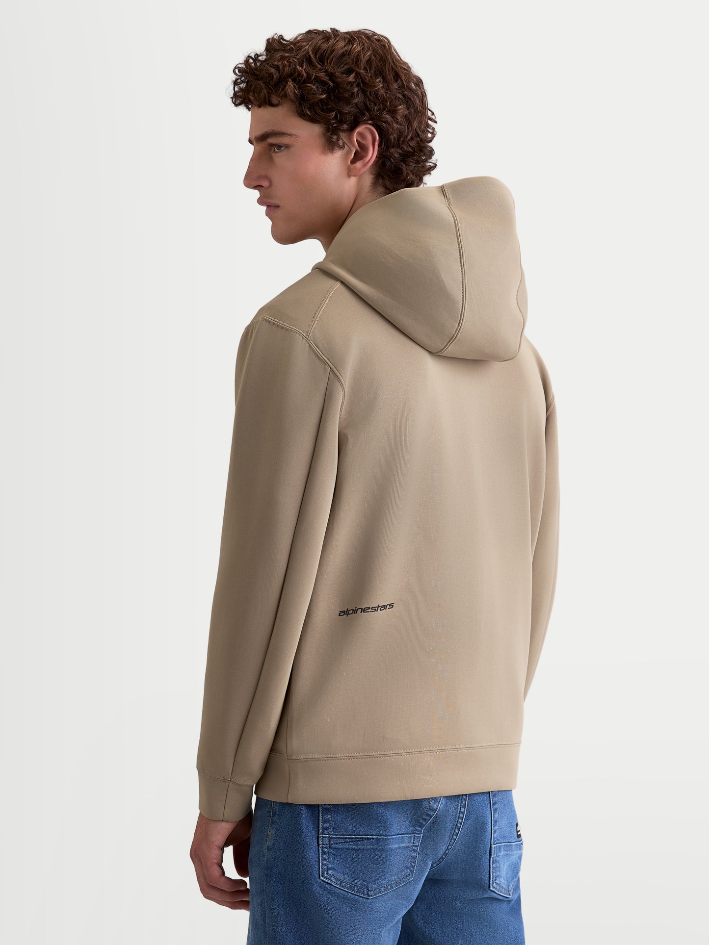 Felpa con cappuccio Alpinestars Cypher - Beige