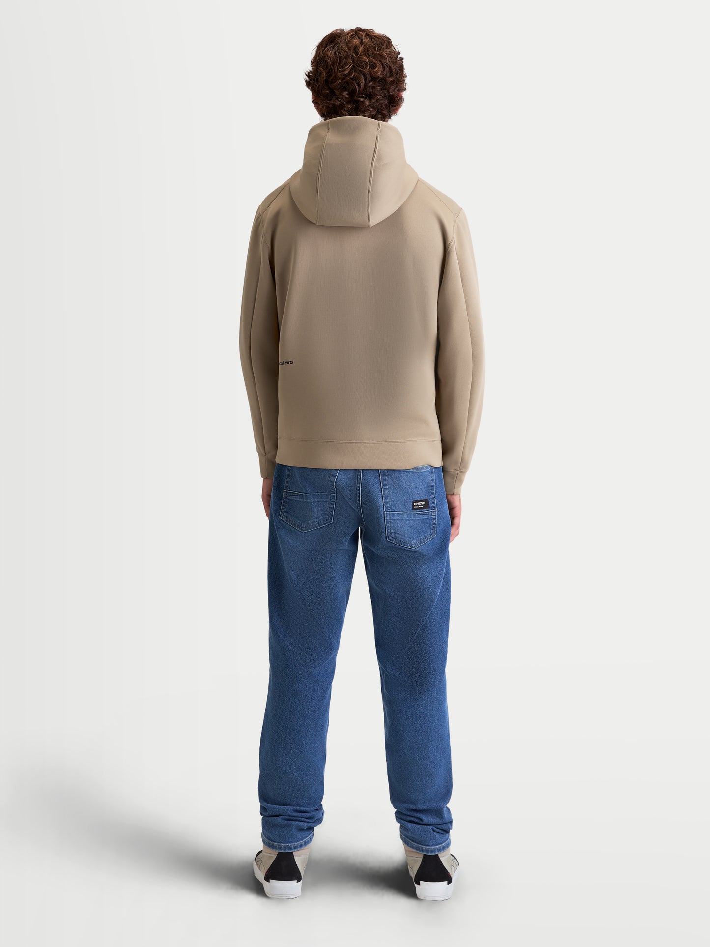 Felpa con cappuccio Alpinestars Cypher - Beige