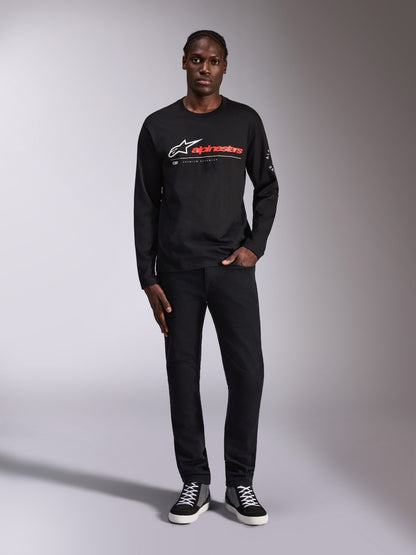 Alpinestars Mandatory Langarm T-Shirt CSF - Schwarz