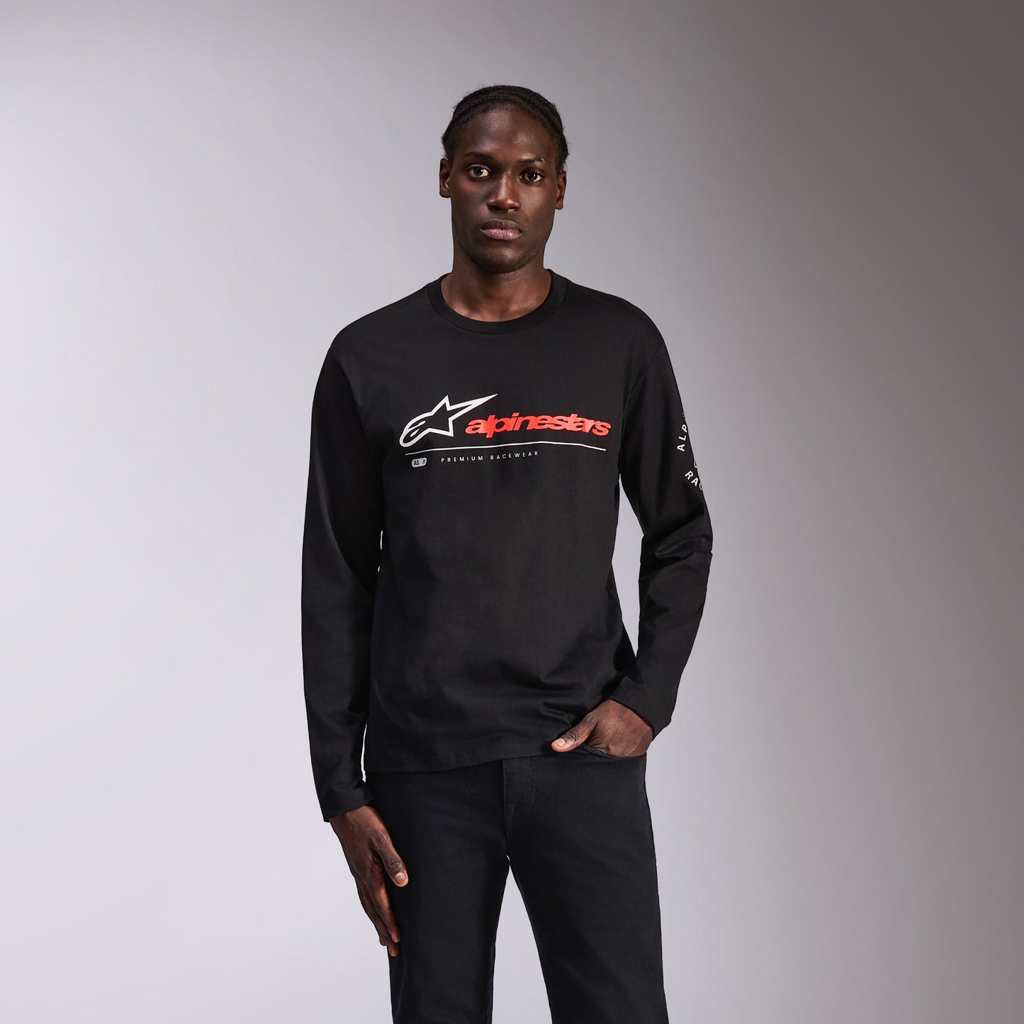 Alpinestars Mandatory Langarm T-Shirt CSF - Schwarz
