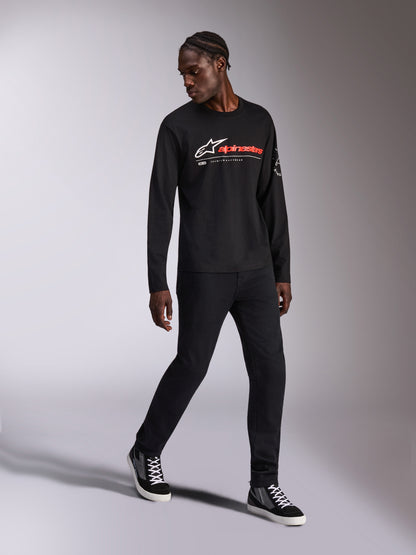 Alpinestars Mandatory Langarm T-Shirt CSF - Schwarz