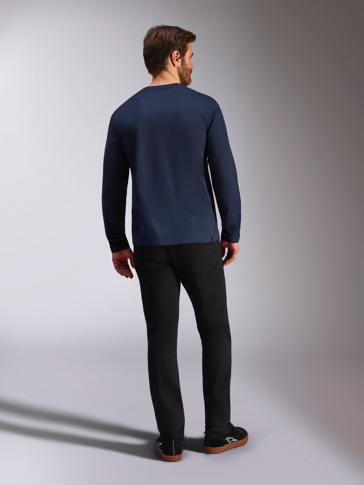 Maglietta a maniche lunghe Alpinestars Mandatory - Blu navy