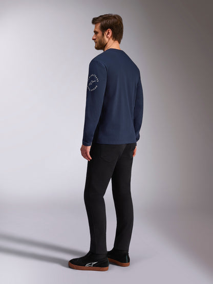 Maglietta a maniche lunghe Alpinestars Mandatory - Blu navy