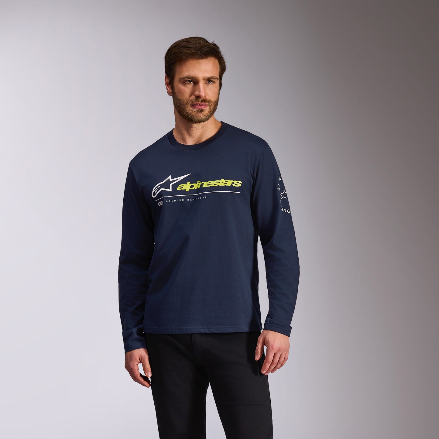Maglietta a maniche lunghe Alpinestars Mandatory - Blu navy