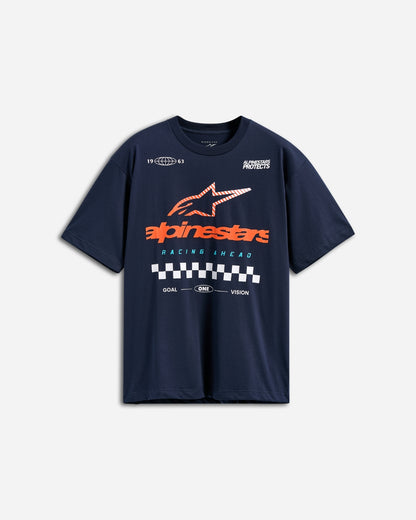 Maglietta a maniche corte Alpinestars Aplomb Oversize - Blu navy