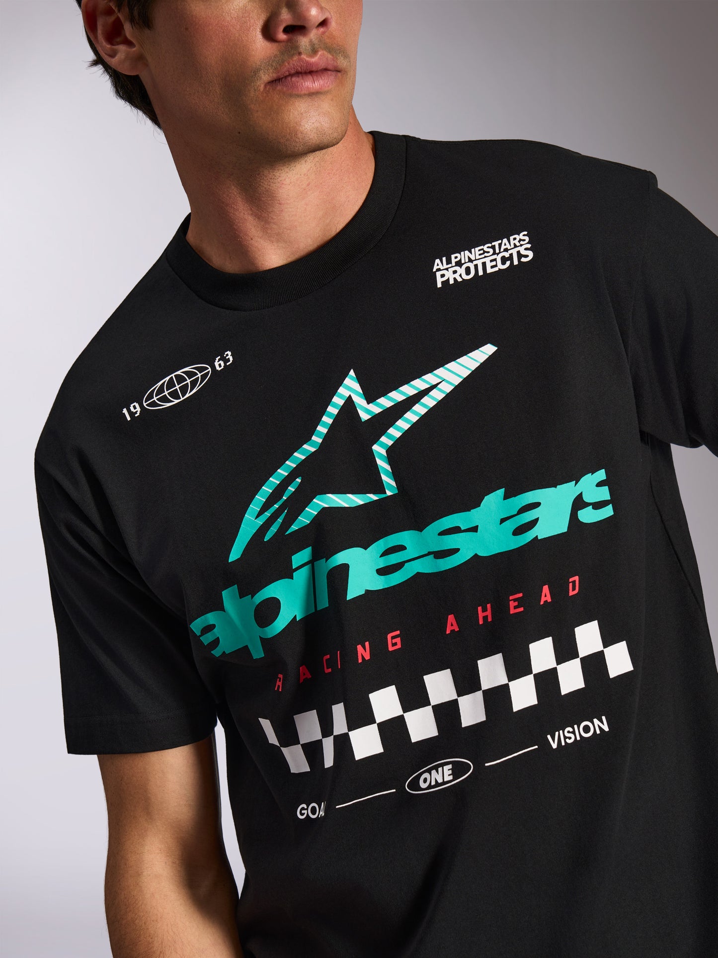 Maglietta a maniche corte Alpinestars Aplomb Oversize - Nera