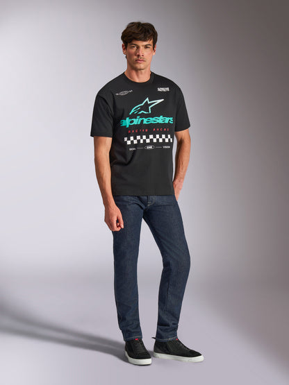 Maglietta a maniche corte Alpinestars Aplomb Oversize - Nera