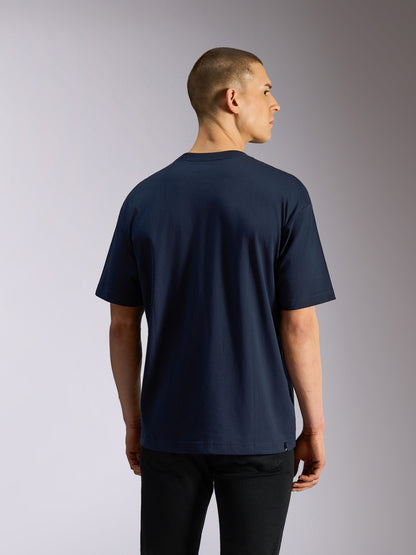 Maglietta a maniche corte Alpinestars Aplomb Oversize - Blu navy