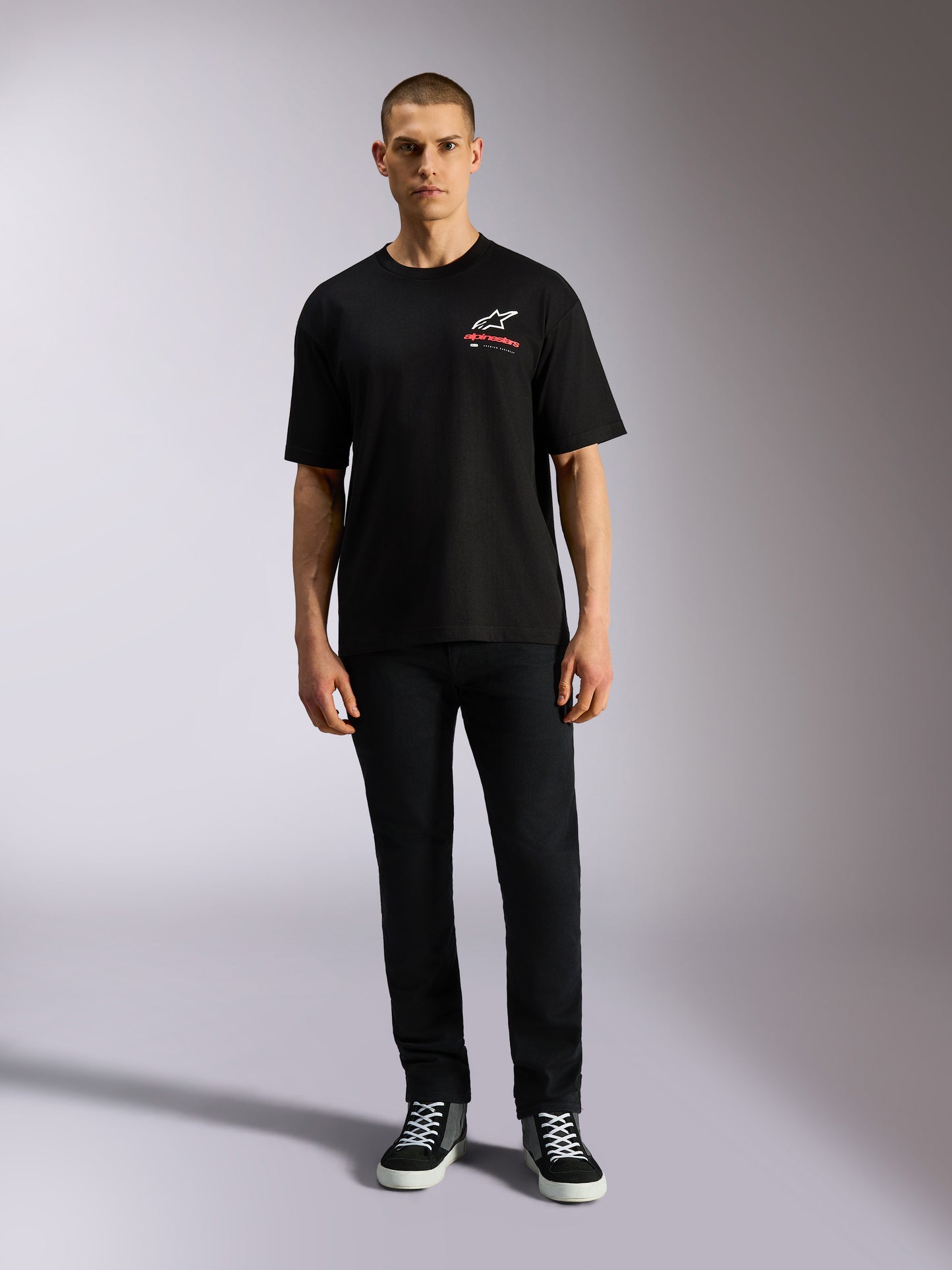 Maglietta a maniche corte Alpinestars Overhang Oversize - Nera