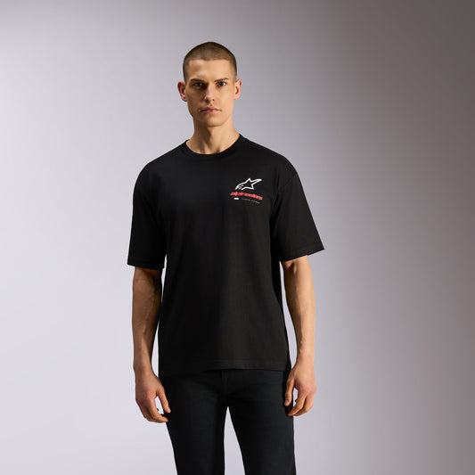 T-Shirt manches courtes oversize Alpinestars Overhang CSF - Noir