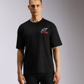 Maglietta a maniche corte Alpinestars Overhang Oversize - Nera