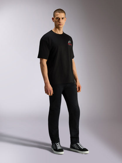Maglietta a maniche corte Alpinestars Overhang Oversize - Nera