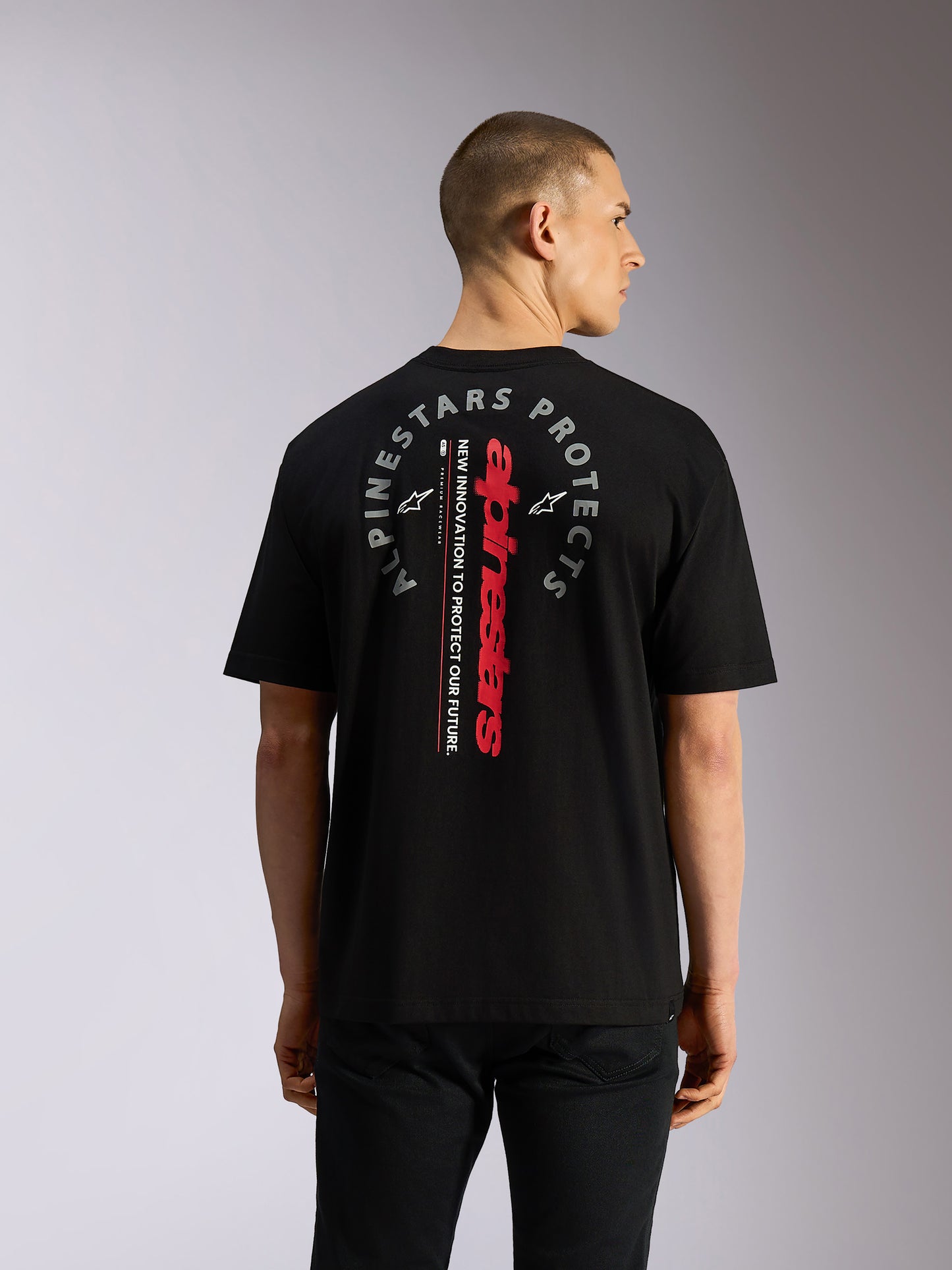 Maglietta a maniche corte Alpinestars Overhang Oversize - Nera