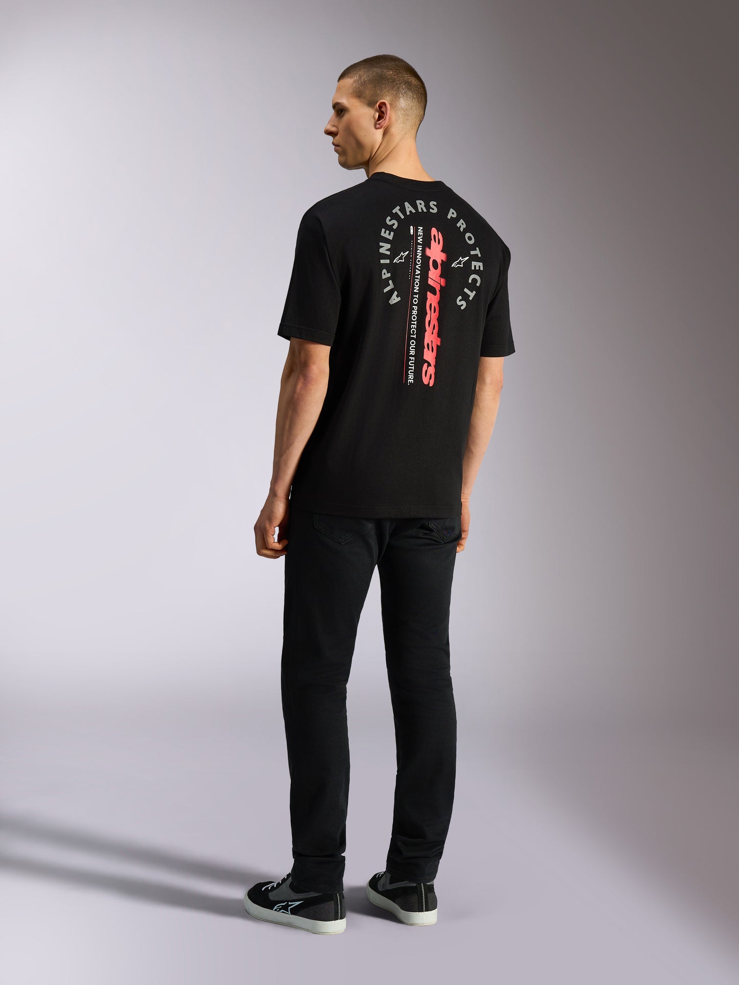 Maglietta a maniche corte Alpinestars Overhang Oversize - Nera
