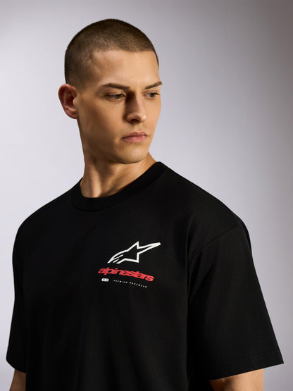 Maglietta a maniche corte Alpinestars Overhang Oversize - Nera