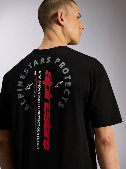 Maglietta a maniche corte Alpinestars Overhang Oversize - Nera