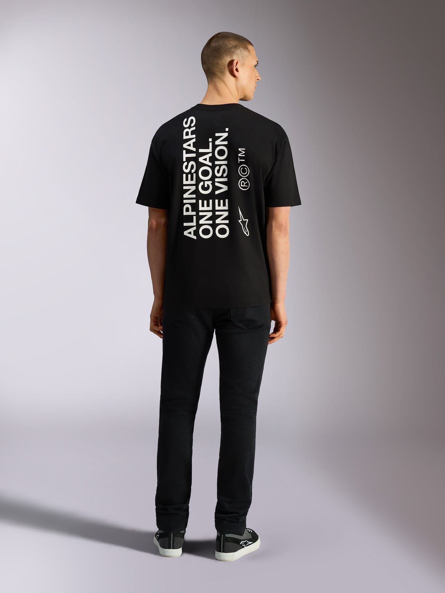 Maglietta a maniche corte Alpinestars One Oversize - Nera