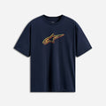 Maglietta a maniche corte Alpinestars Alter Oversize - Blu navy