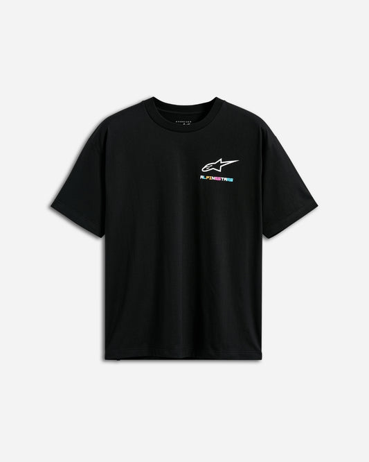 T-Shirt manches courtes oversize Alpinestars Wild CSF - Noir