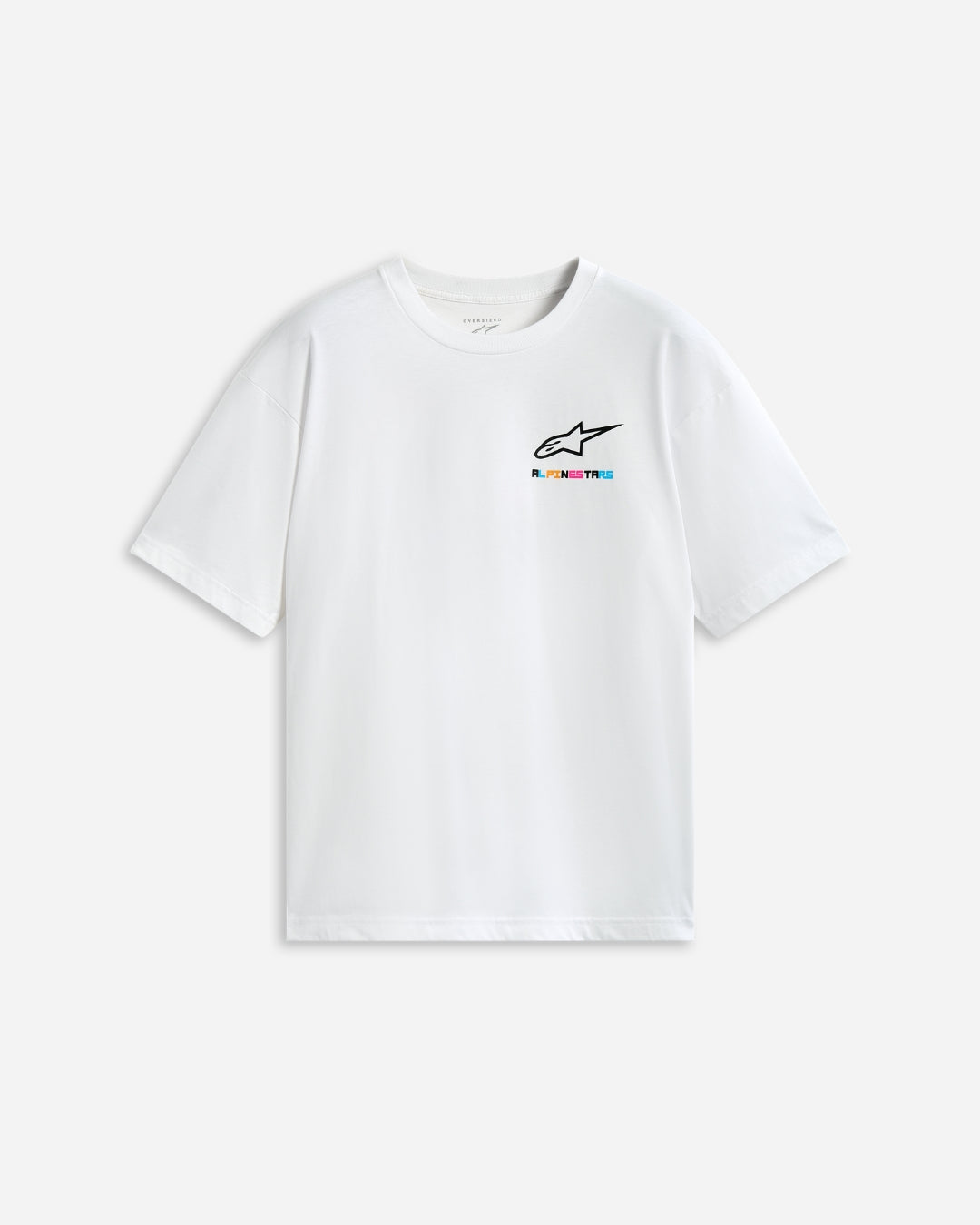 Maglietta a maniche corte Alpinestars Wild Oversize - Bianca