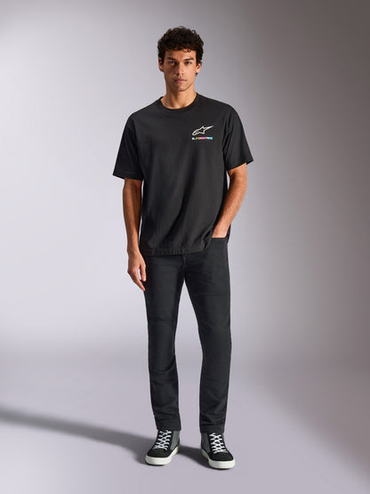 Maglietta a maniche corte Alpinestars Wild Oversize - Nera