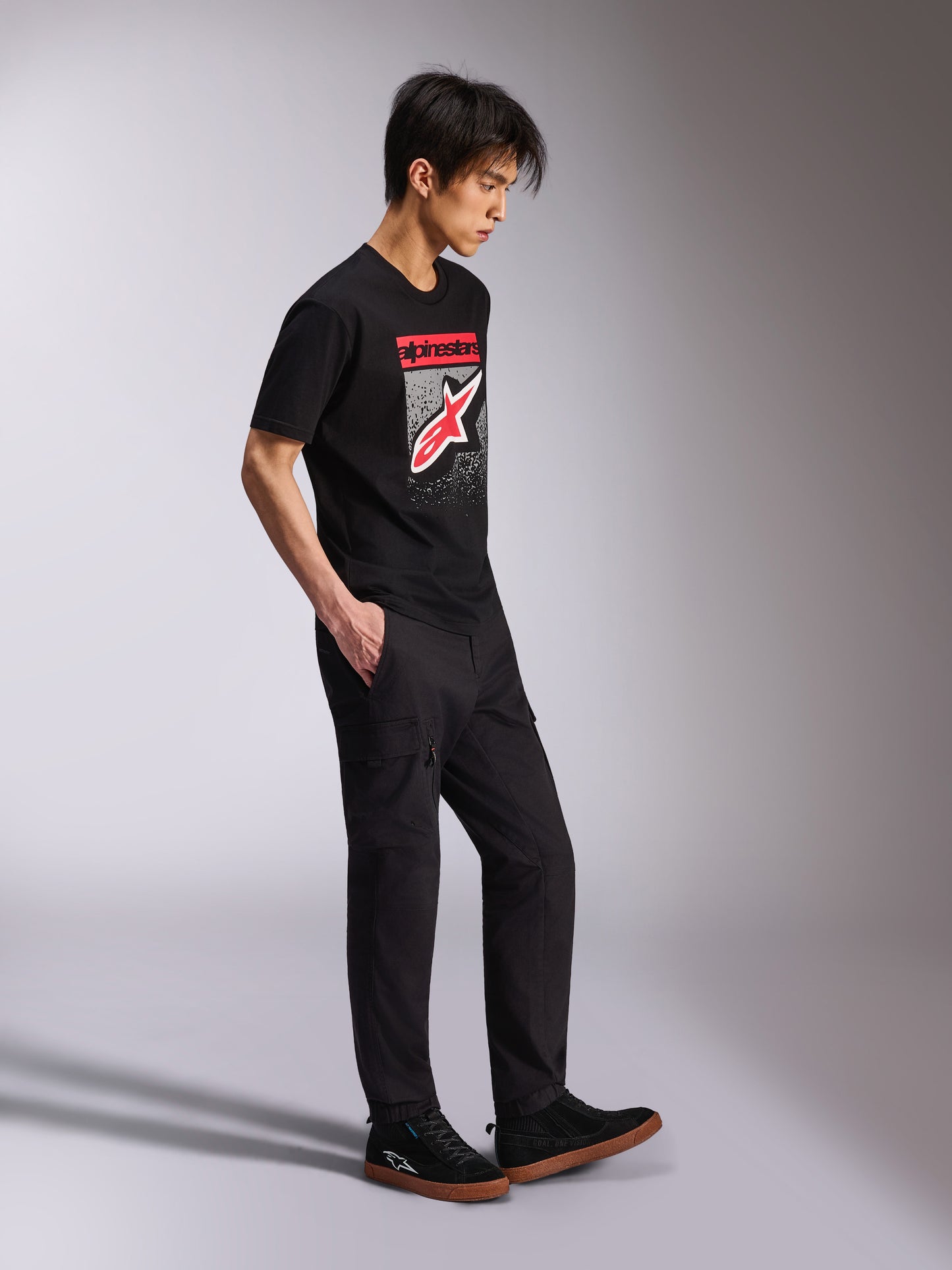 Maglietta a maniche corte Alpinestars Noka - Nera