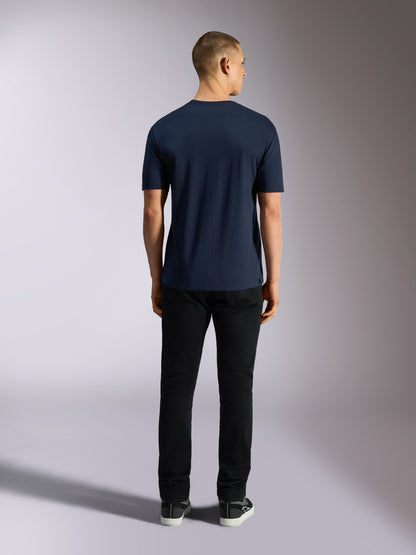 T-Shirt manches courtes Alpinestars Noka CSF - Bleu marine