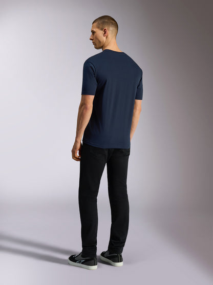 T-Shirt manches courtes Alpinestars Noka CSF - Bleu marine