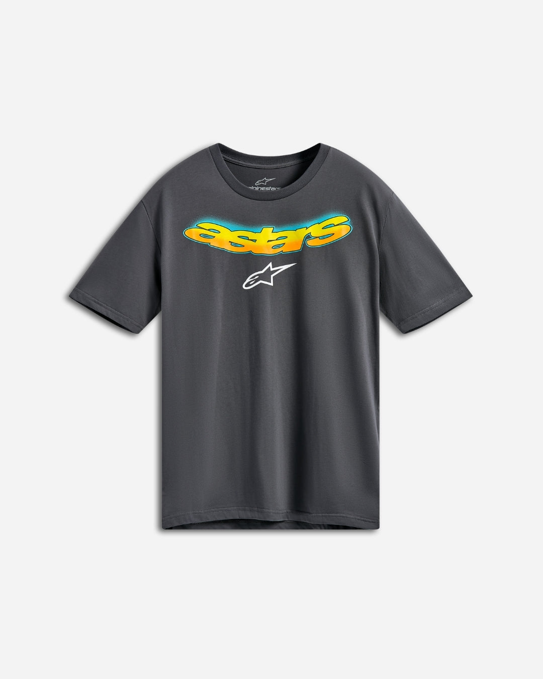 T-Shirt manches courtes Alpinestars Ellipsoid CSF - Gris charbon