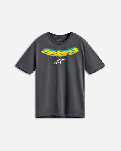 T-Shirt manches courtes Alpinestars Ellipsoid CSF - Gris charbon