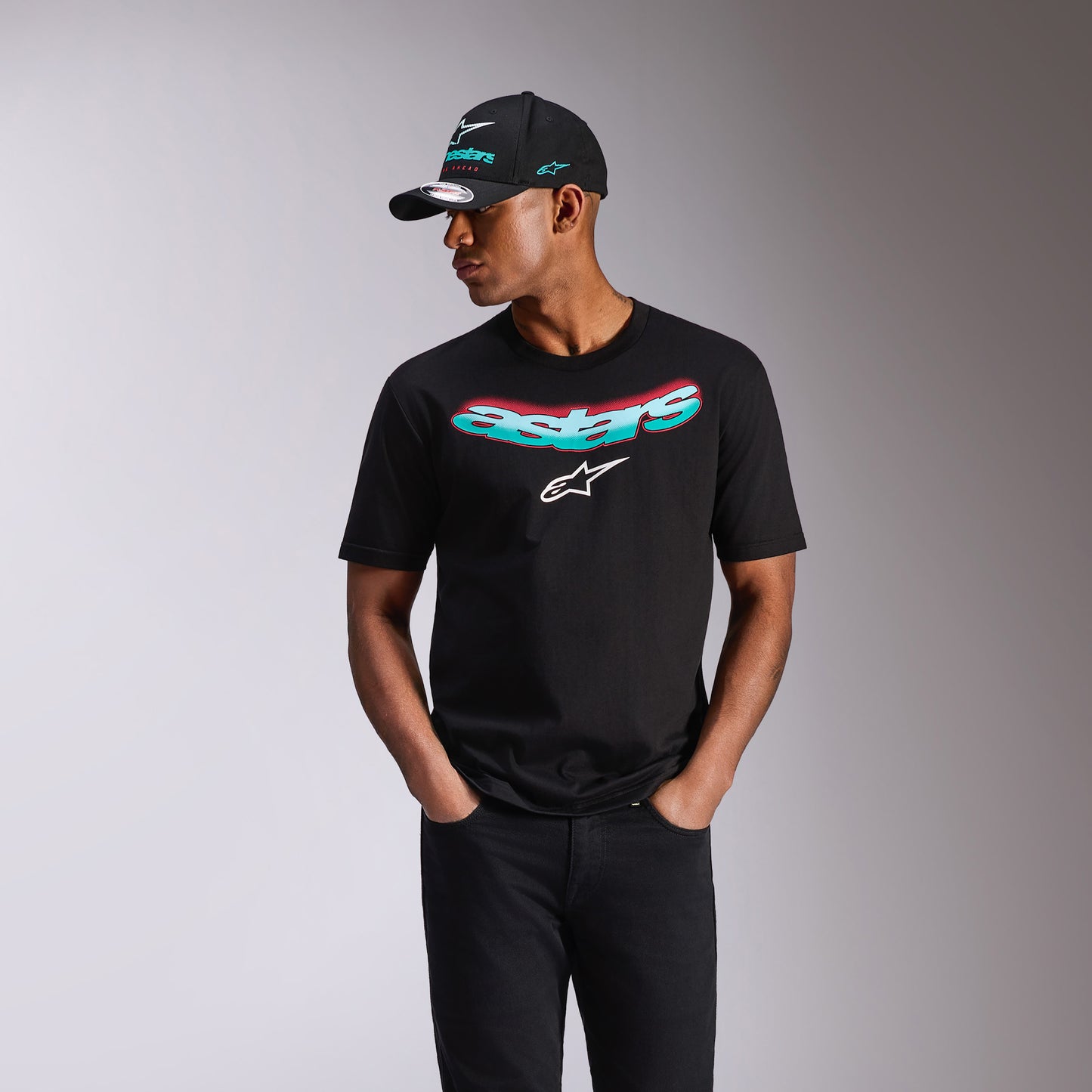Alpinestars Ellipsoid Csf Short Sleeve T-Shirt - Black