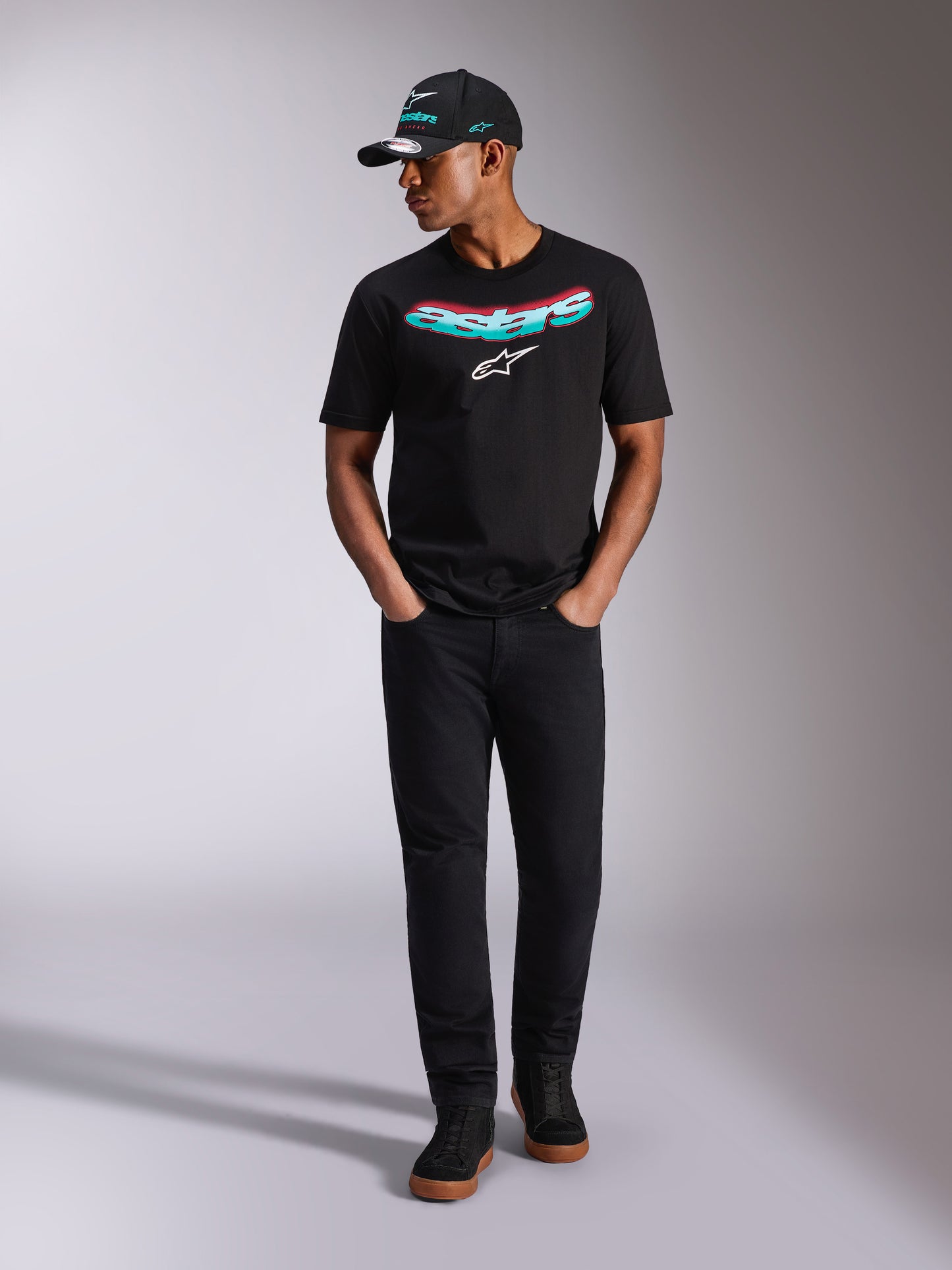 Alpinestars Ellipsoid Csf Short Sleeve T-Shirt - Black