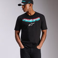 Maglietta a maniche corte Alpinestars Ellipsoid - Nera