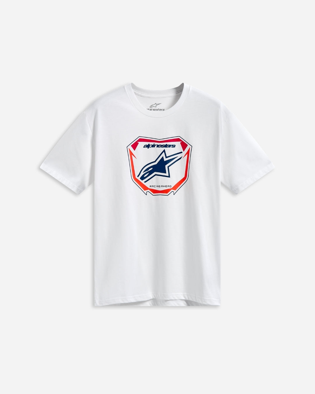 Maglietta a maniche corte Alpinestars Plate - Bianca
