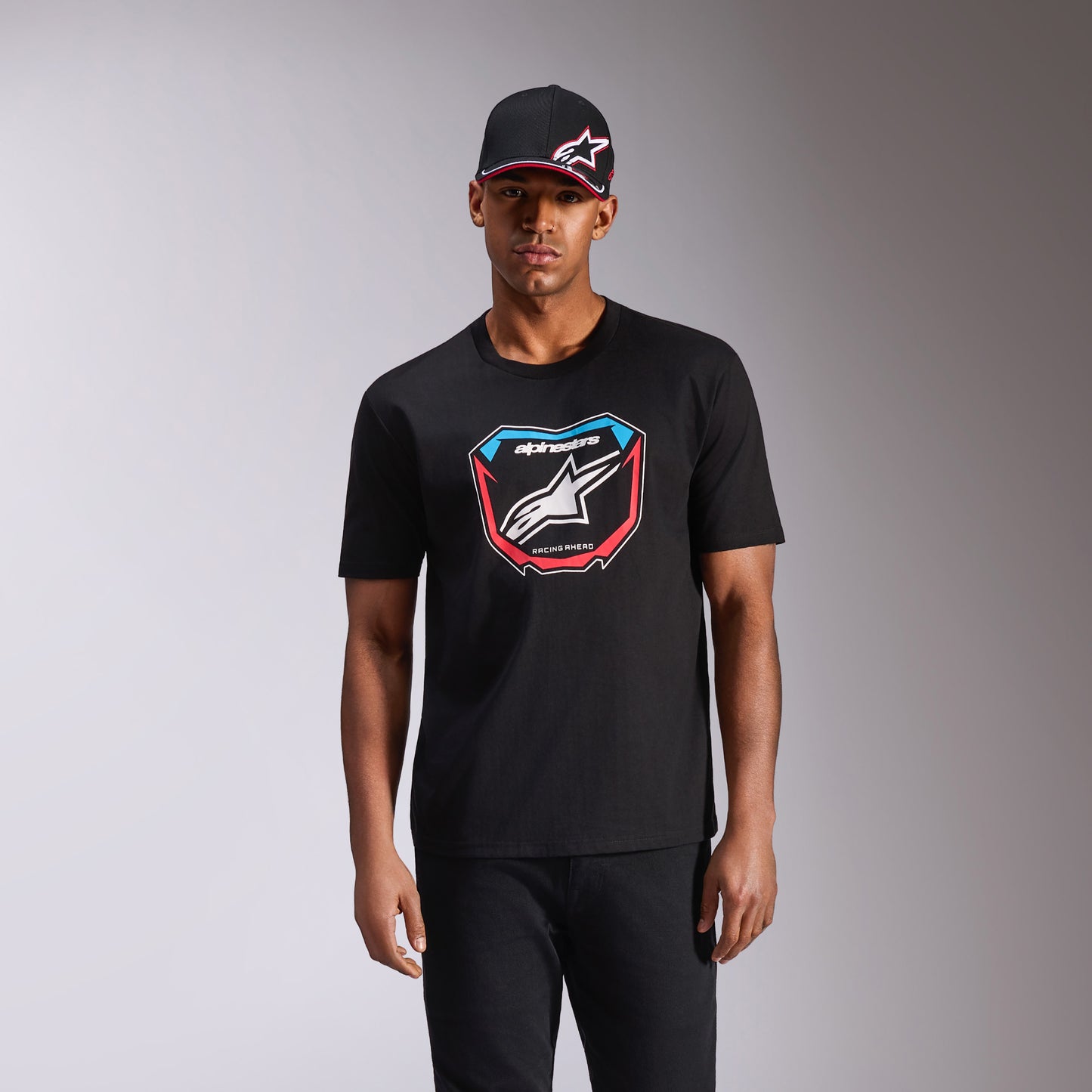Alpinestars Plate Kurzarm T-Shirt CSF - Schwarz