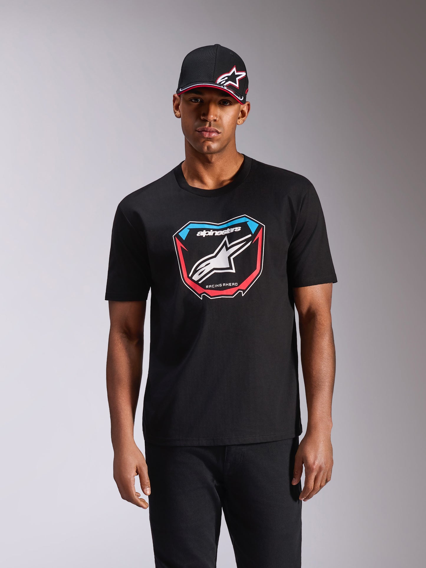 Alpinestars Plate Kurzarm T-Shirt CSF - Schwarz