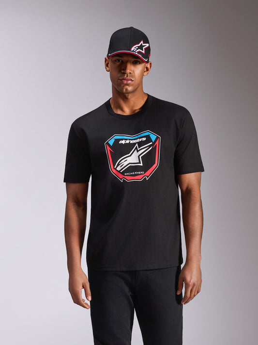 Alpinestars Plate Kurzarm T-Shirt CSF - Schwarz