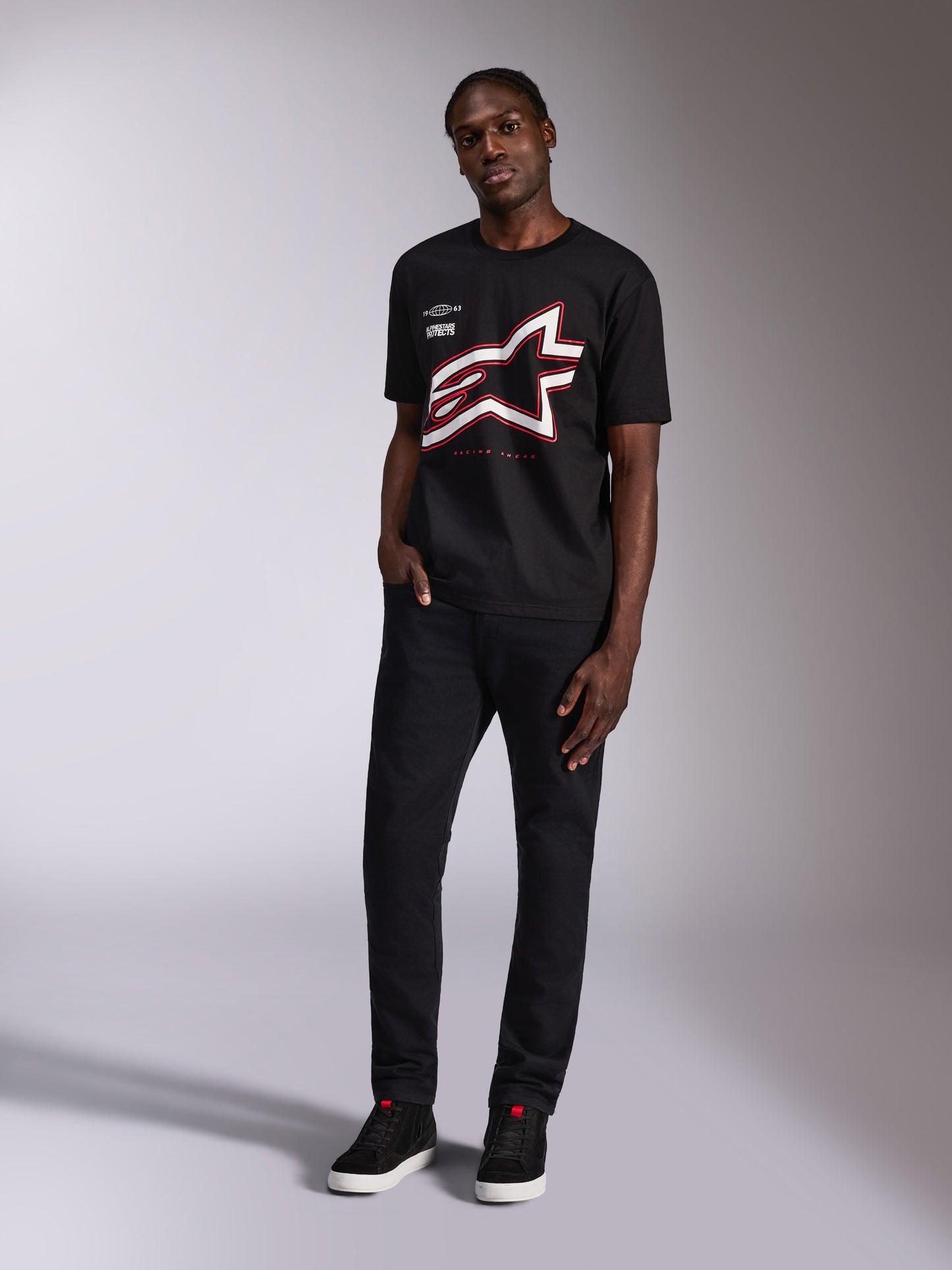 Maglietta a maniche corte Alpinestars Authority - Nera
