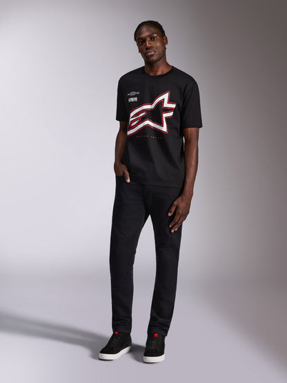 Maglietta a maniche corte Alpinestars Authority - Nera