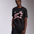 T-Shirt manches courtes Alpinestars Authority CSF - Noir