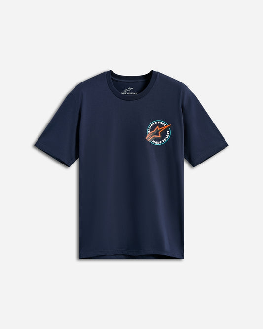 T-Shirt manches courtes Alpinestars Aorbit CSF - Bleu marine