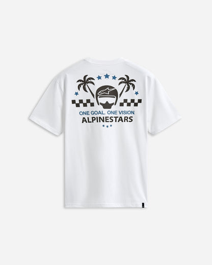 Maglietta a maniche corte Alpinestars Order - Bianca