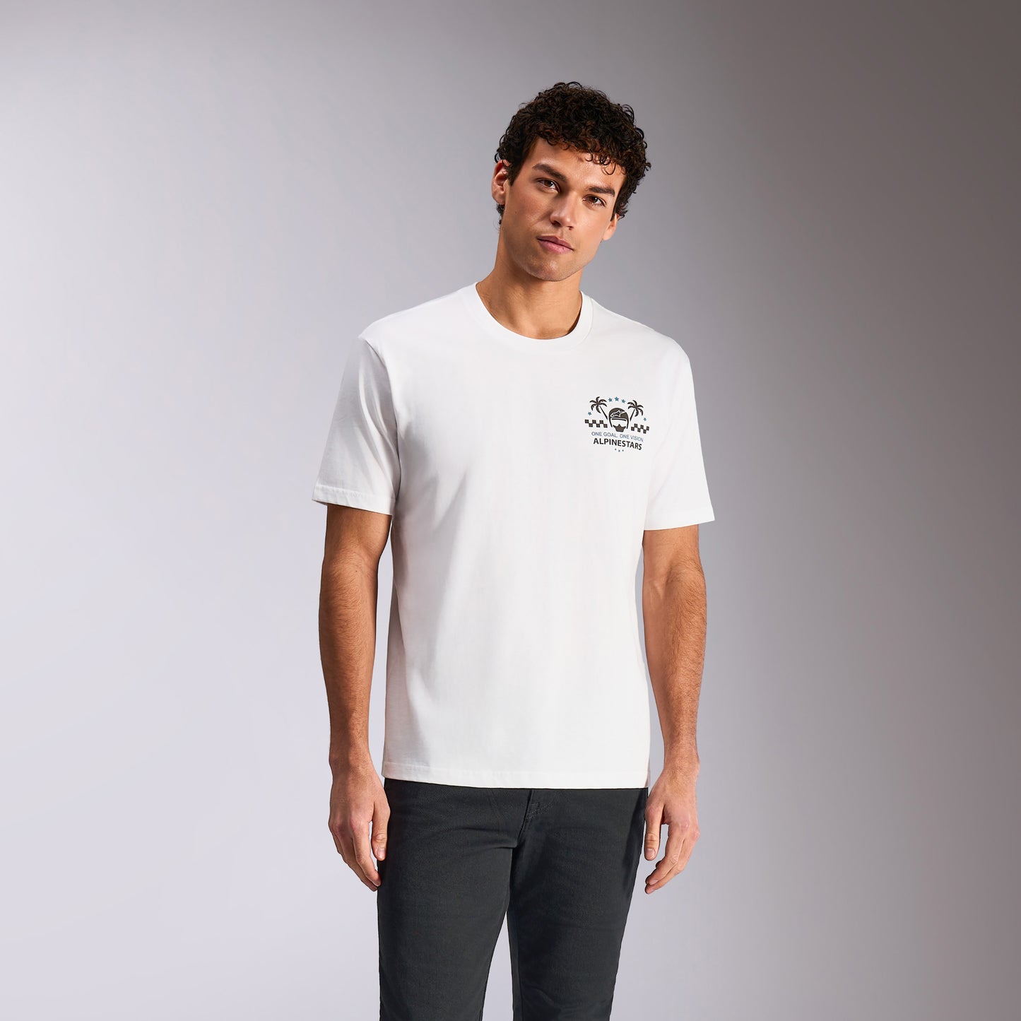 Maglietta a maniche corte Alpinestars Order - Bianca