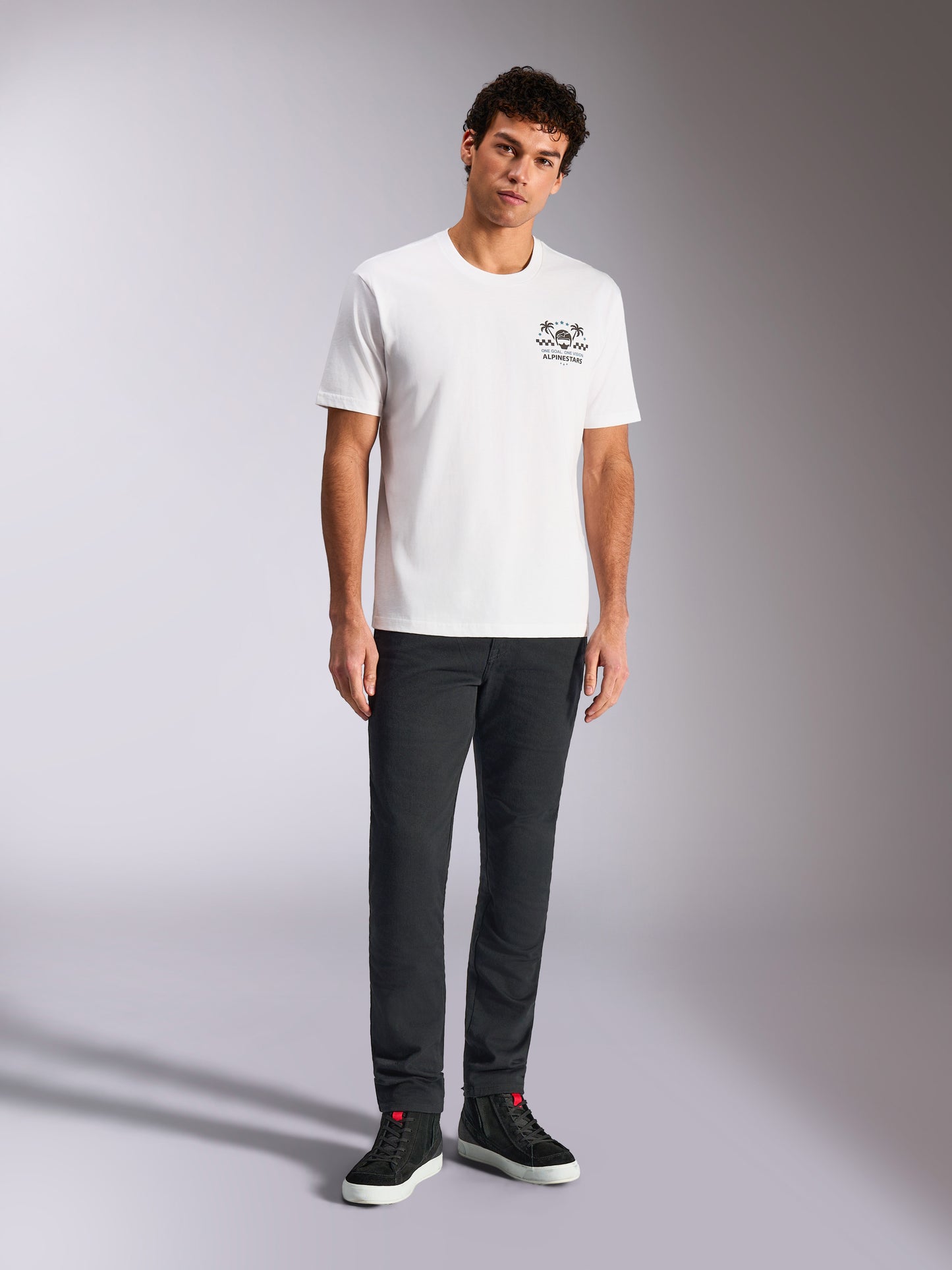 Maglietta a maniche corte Alpinestars Order - Bianca
