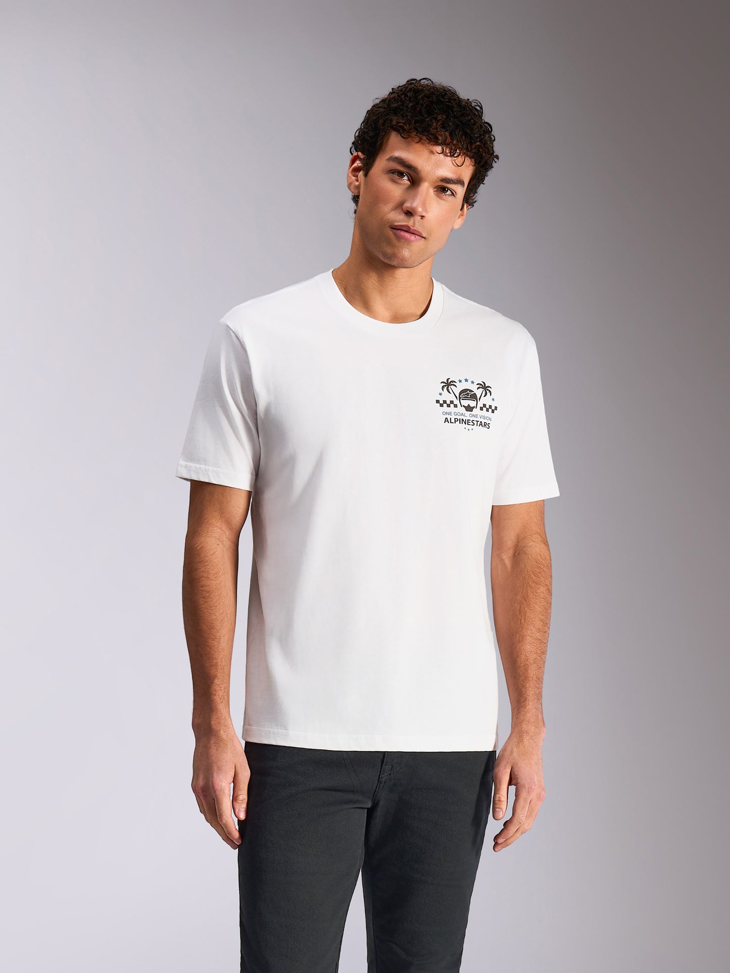 Maglietta a maniche corte Alpinestars Order - Bianca