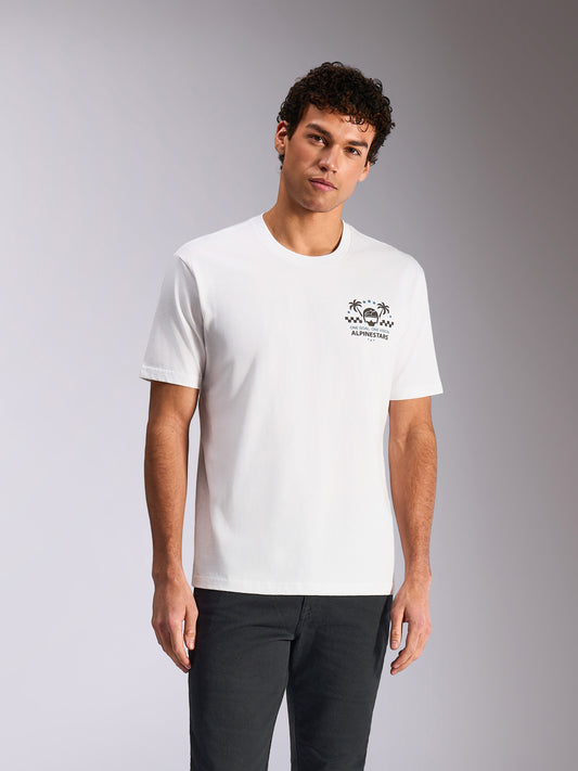 T-Shirt manches courtes Alpinestars Order CSF - Blanc