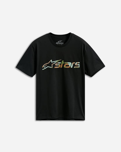 Maglietta a maniche corte Alpinestars Verdure Camo - Nera