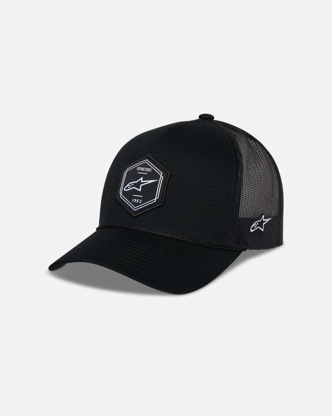Alpinestars Hexeon Trucker Cap - Schwarz/Schwarz